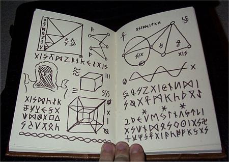 how to draw necronomicon symbol